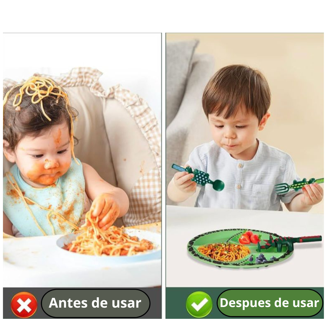 Plato Interactivo Para Comer